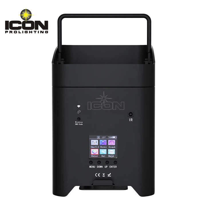 4X18W wireless Led uplight